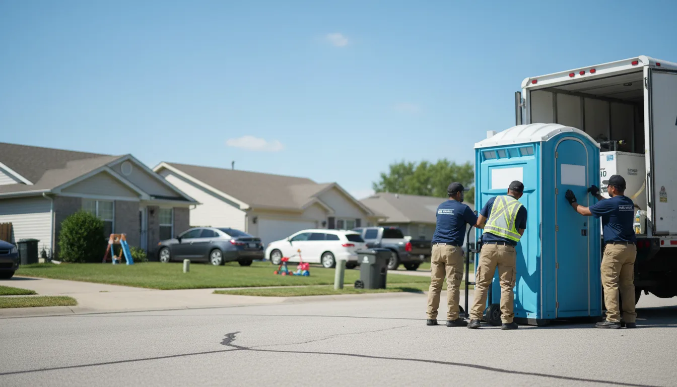 Standard Porta Potty Rentals in Lanagan, MO near me
